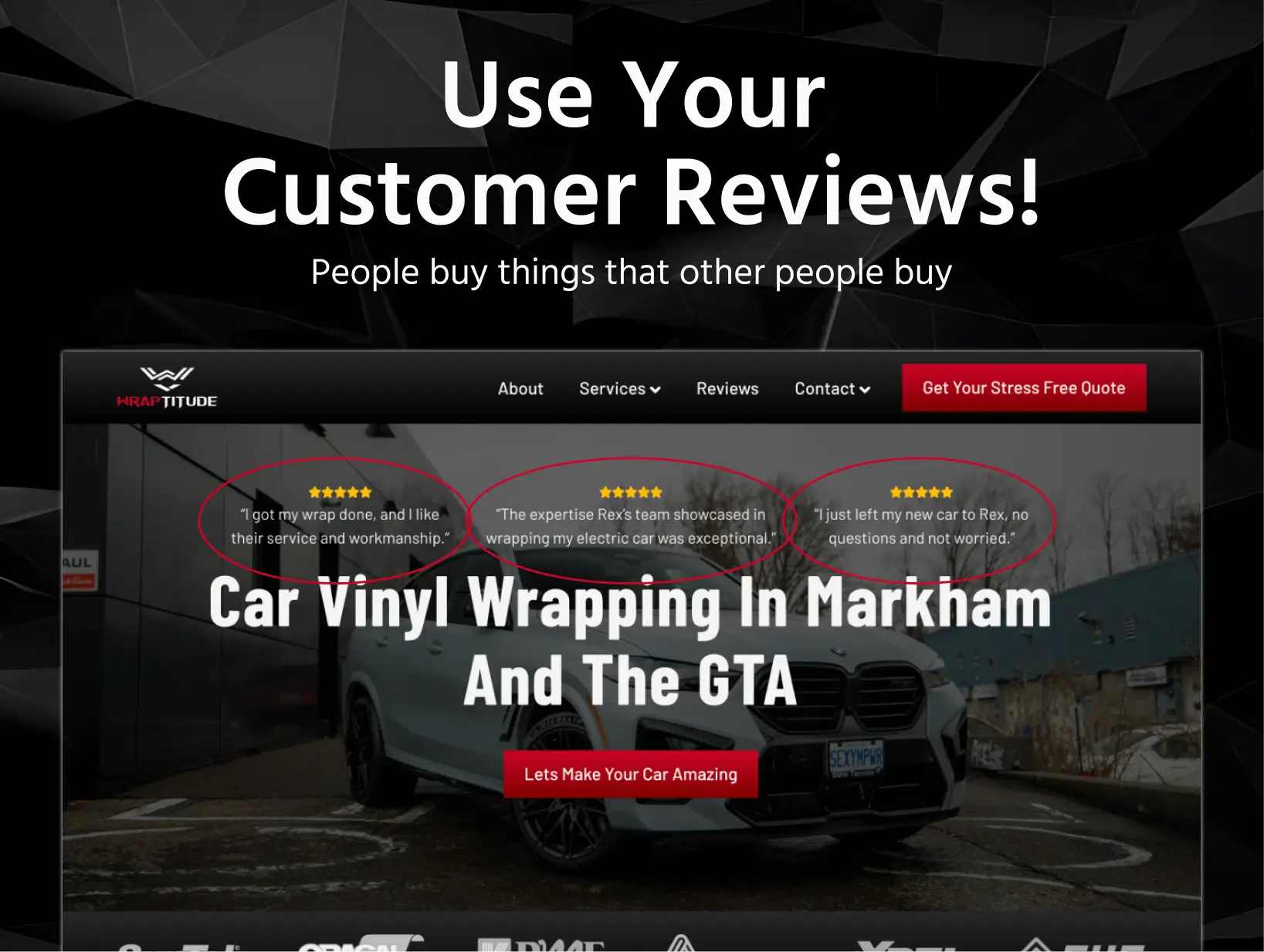 car wrap marketing customer reviews